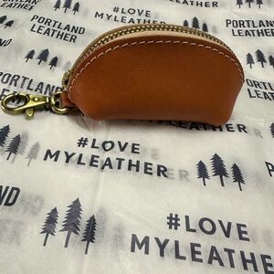 Portland Leather Taco Keychain